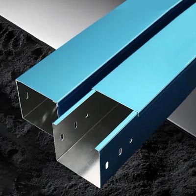 High Corrosion Resistance Aluminum Raceway Type Cable Tray For Heavy Duty Applications