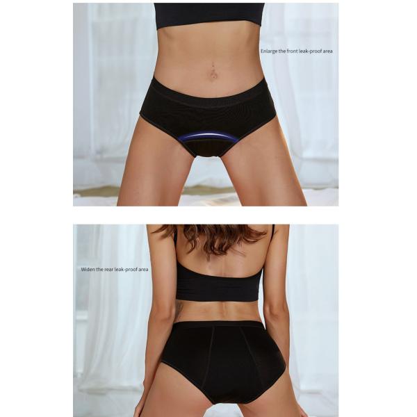 Sexy Maternity Period Panties Underwear 4 Layers Breathable Reusable Menstrual Panties