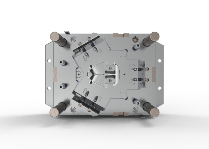 Прозрачная внутренняя расквартировывая 1x1 холодная прессформа No.19015 плиты бегуна 3 и 19016 - b