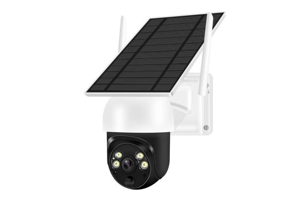 1080P Cctv impermeável da câmera solar em dois sentidos da voz 4g Ptz para exterior