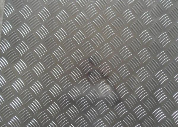 1.5mm - 6.0mm Aluminium Checker Plate Anti Slip For Flooring And Staircase