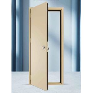 Сертификат Безопасность Стальная огнеупорная дверь 72 мм звукоизоляция дверь