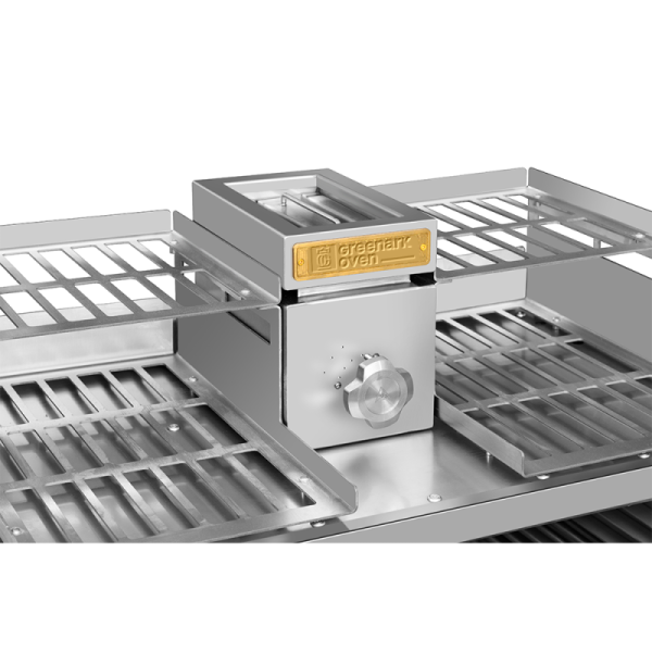 Commercial BBQ Grill and Charcoal Oven with 304 Stainless Steel Construction, Multifunctional Use, and 300-600°C Cooking Temperature