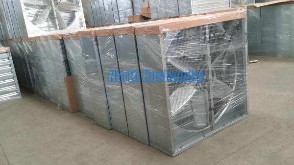 poultry house light trap with exhaust fan