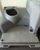 Proteção do ambiente produtos de moldagem integrada de plástico para banheiros móveis