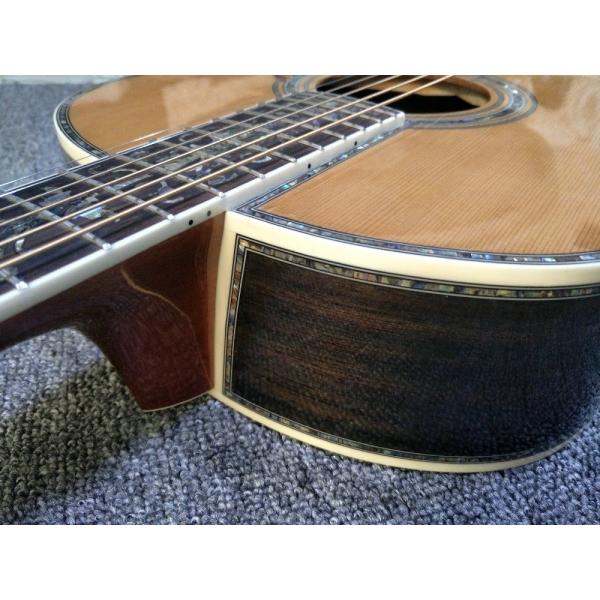39 inches ooo45s Acoustic Guitar Top AAA Solid Red Cedar Abalone Binding Body With Fishman Pickups Rosewood fingerboard