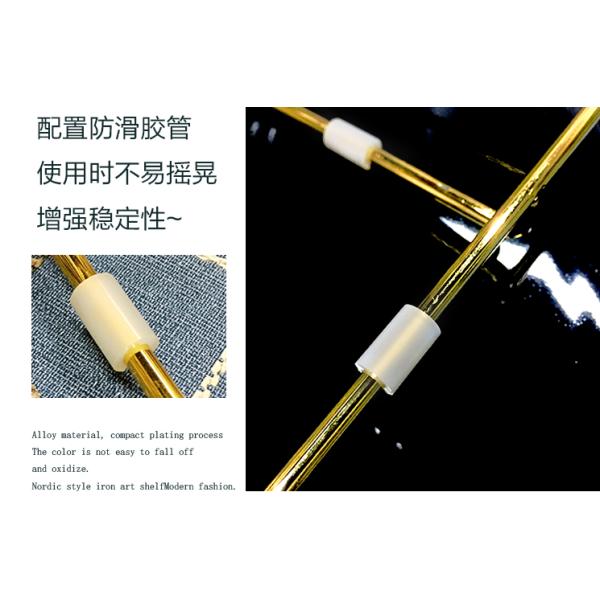 Moisture Proof SS Bathroom Counter Stand , Waterproof 2 Tier Storage Rack