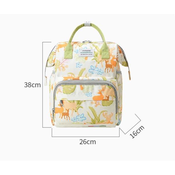 Travel Fashion Main Material Durable Waterproof Polyester Diaper Mummy Backpack Bag