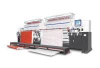 Machine de matelassage multi-aiguilles informatisée avec plusieurs types de tissus