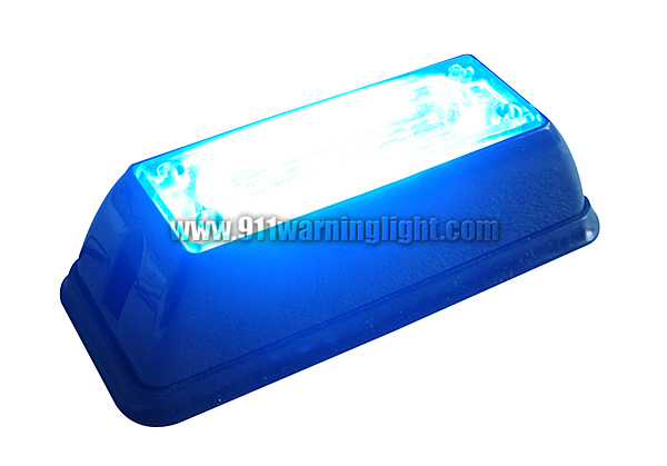 (VS-718) LED Caution light, 6 X 1W LEDs, 12VDC, Waterproof, 18 flash patterns