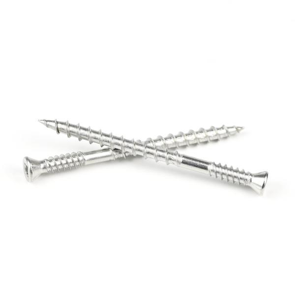 SS 316 Flat Head Chipboard Screw for Outdoor Wood Projects Metric Measurement System