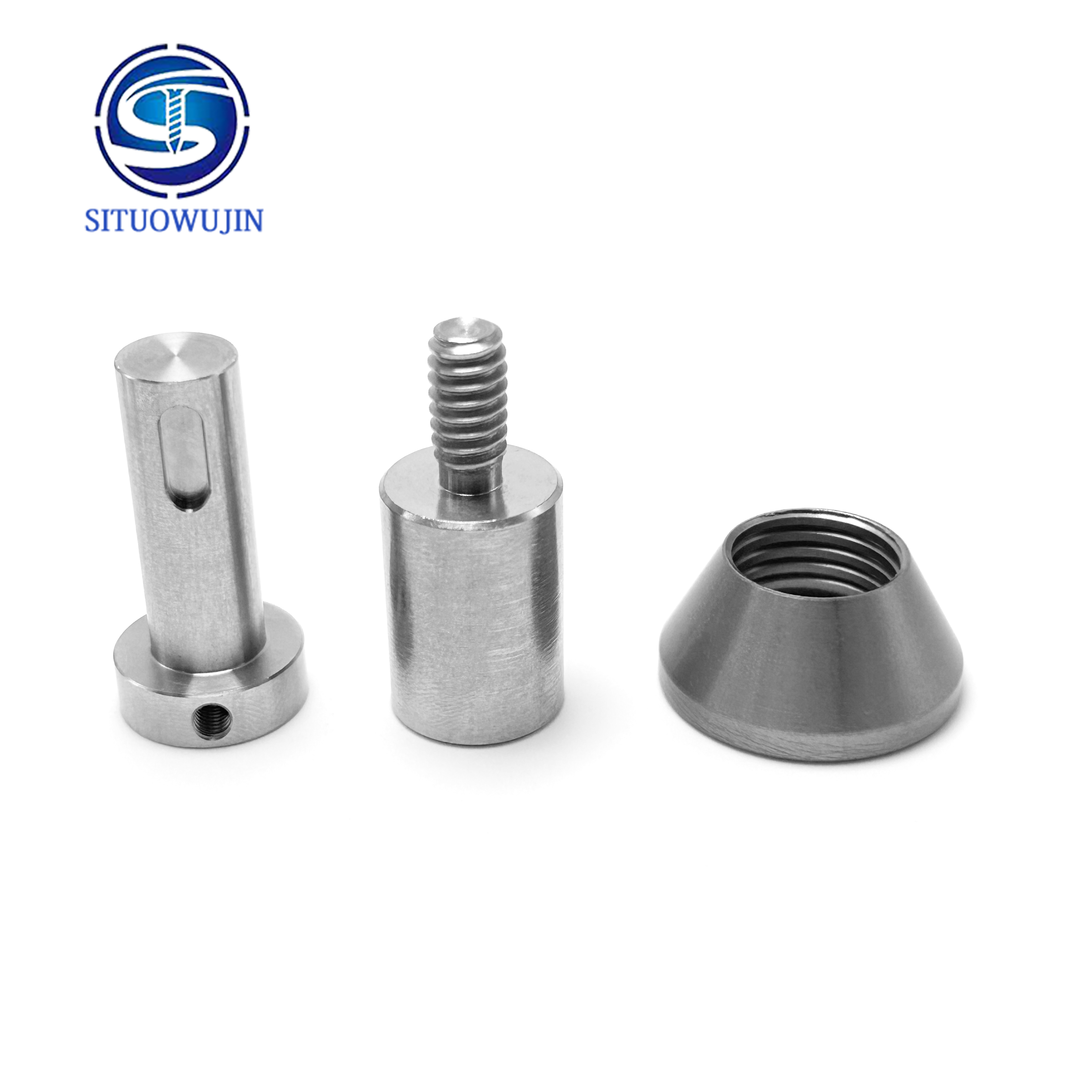 SS410 630 Adjusting CNC Screws Through-Hole Bolts Drilled Pins Milling Flats