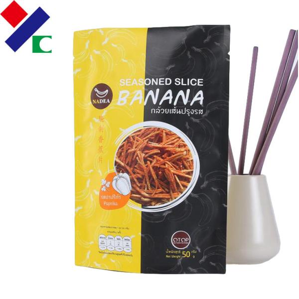 Стойте вверх PLA Biodegradable упаковка кладет барьер в мешки ароматности с образцом молнии доступным