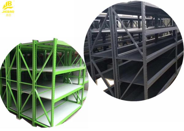 Safety Medium Duty Warehouse Shelving , Longspan Boltless Storage Shelves