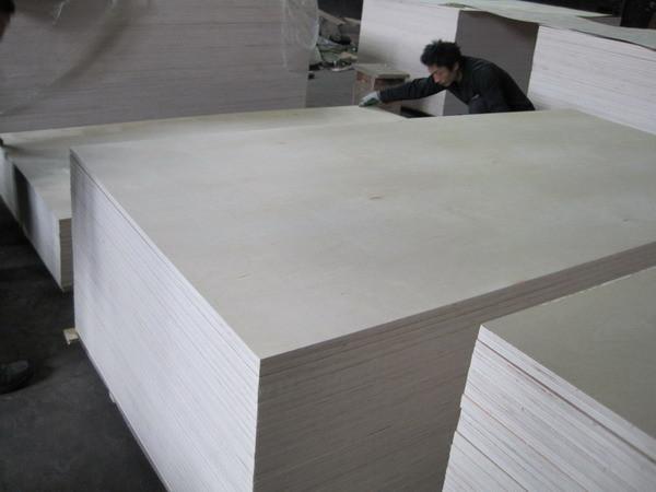 White Full Birch Plywood Top Grade