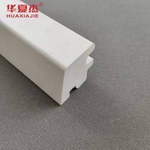 Перерабатываемая ПВХ отделка Профили пвк литья белые пвк литья внутреннее убранство