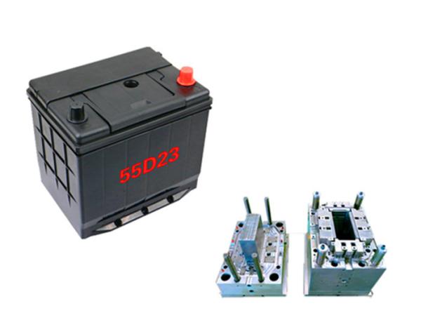 55D23 Plastic Injection Car Battery Mold , High Hardnes Injection Molding