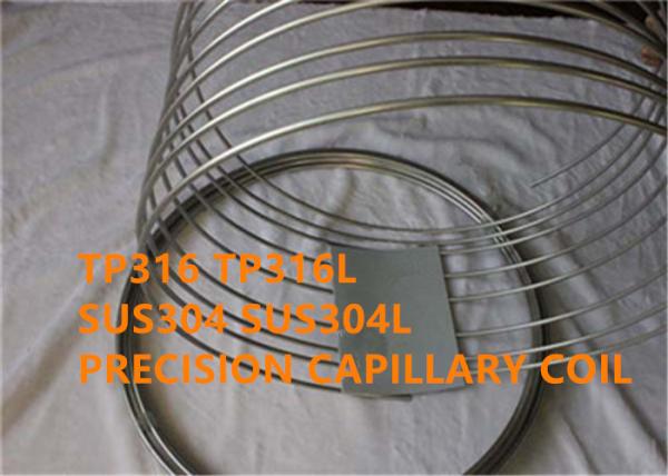 TP316 / SUS316L Corrosion Resistant Stainless Steel Capillary Good Welding Performance