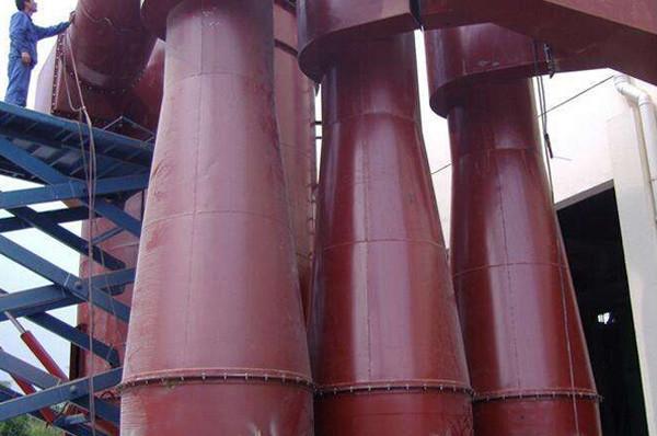 Durable Environmental Protection Equipment , TXP Ceramic Cyclone Dust Collector