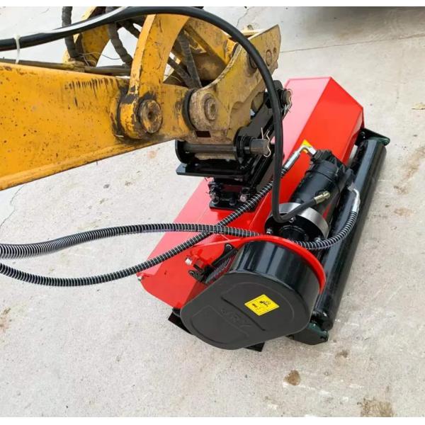 Customized Sany Mini Excavator with Hydraulic Lawn Mower Attachments Rated Speed 2km/h