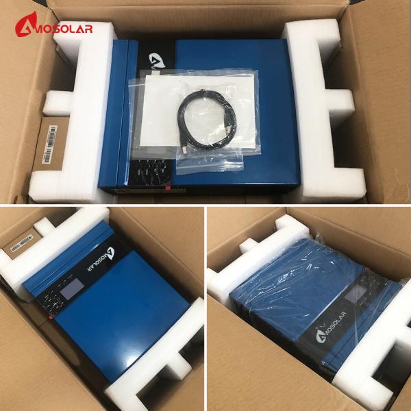 Sistema Solar Amosolar de 5kw 48v Off Grid com Wifi e carregador Mppt 13KG