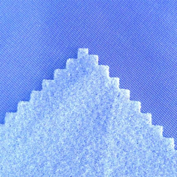 recycle PET Polar fleece double brush single fleece polyester fabric for winter hat