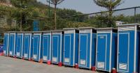 Facilité d'installation Toilette portable en acier Location de cabine mobile pour les zones rurales