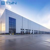 Prefabricated Modern Metal Frame Building Construction For Industrial Warehouses Office House