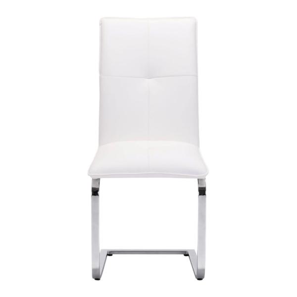 Sturdy Brushed 43cm 94cm 10KGS Stainless Steel Frame Chairs