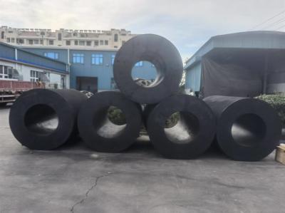 60-85HA Hardness Cylindrical Rubber Fenders for Impact Energy Absorption
