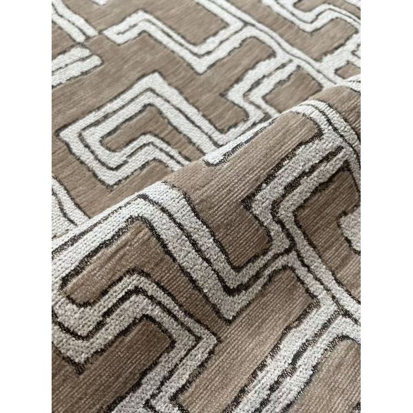 450GSM polyester Geometry Woven Jacquard Sofa Fabric For Home Decoration