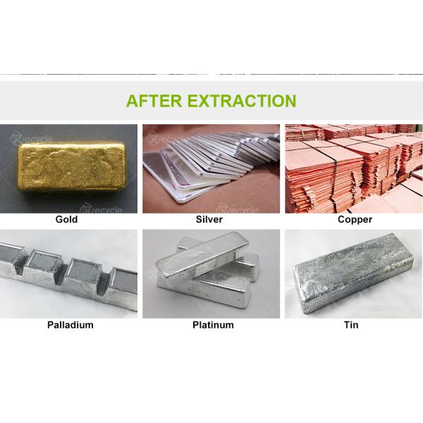 High Metal Recovery Precious Metal Extraction Machine for Refining Gold Palladium Platinum