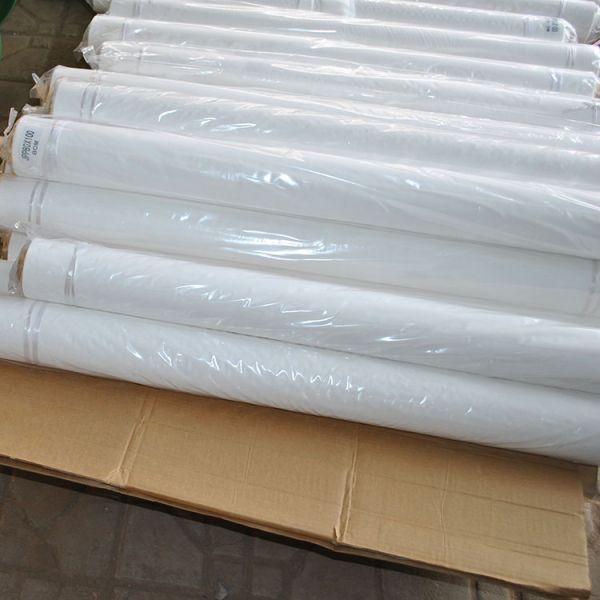 120T 127cm Width White Color Polyester Screen Printing Mesh