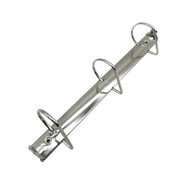 Metal Slant D shape Ring Binder clip 2 inch Silver A4 Metal accessories for folders Ring Binder Mechanism STD280-3-50/26