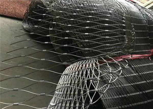 Stainless Steel Cable Mesh 50x50mm SUS 304 316 Anti-Corrosion