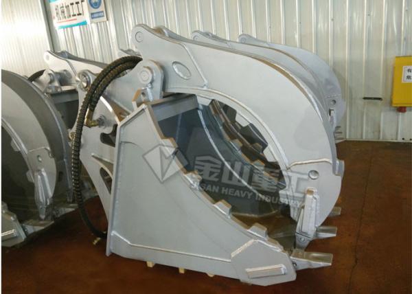 Energia hidráulica de aperto durável da força de Hyundai R210 da cubeta da garra da máquina escavadora grande