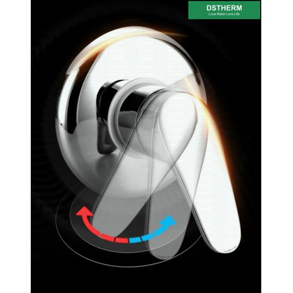 Клапан ливня смесителя Ppr 3 путей путей 4 с Chrome покрыл панель ручки