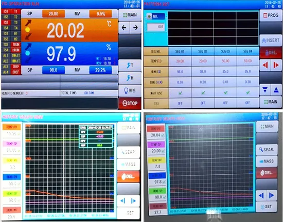Fast Change Temperature Thermal Shock Test Chamber with 80ºC~200ºC High-Temperature Tank and Servo Refrigerant Flow Control