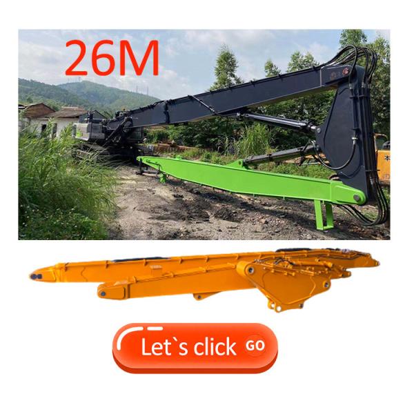 Pc300 Excavator Long Boom Arm Excavator Demolition With Breaker And Powerful Cylinder Scissors