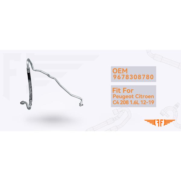 9678308780 Car Citroen C4 Peugeot Aircon Hoses 12-19 1.6L 208