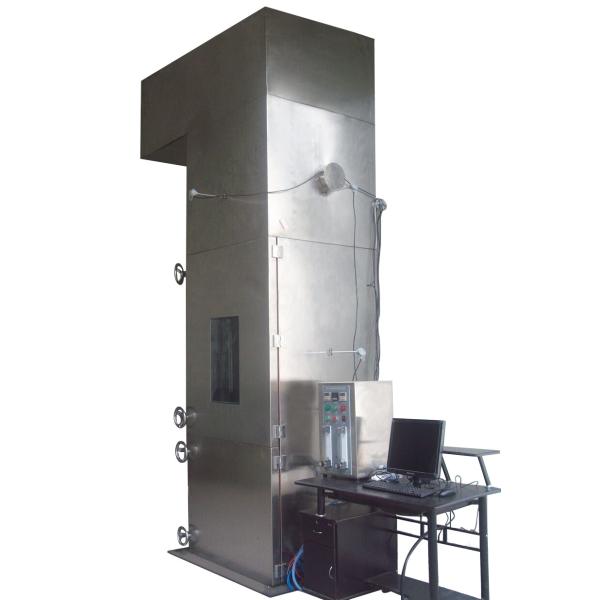 Fire Flammability Testing Equipment EN ISO 11925-2 3-30L/Min Air Flow Rate Vertical