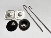 ISO9001-2015 Solar Panel Stainless Steel Clips For Birds Critter Guard