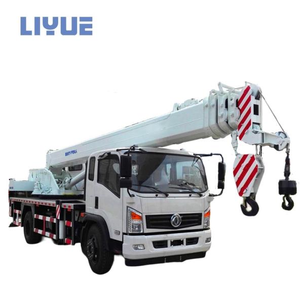 Hydraulic Valve Construction 16 Ton Truck Crane With 30m Max. Lifting Height