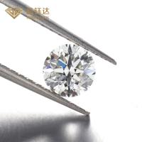 Rond développé lâche de couleur des diamants HPHT VVS D de laboratoire certifié d'IGI brillant