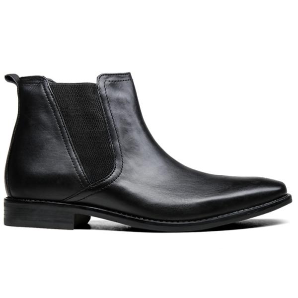 Classical Mens Ankle Boots Autumn / Spring Mens Casual Leather Boots For Business