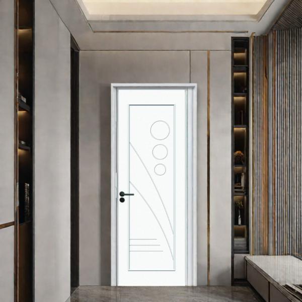 Painting WPC Door Offering Moisture Resistance and Low Maintenance Requirements Perfect for Modern Interior Door Solutions