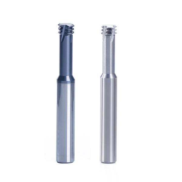Customizable 3 Teeth Carbide End Milling Cutters For Low Hardness Material Without Coating