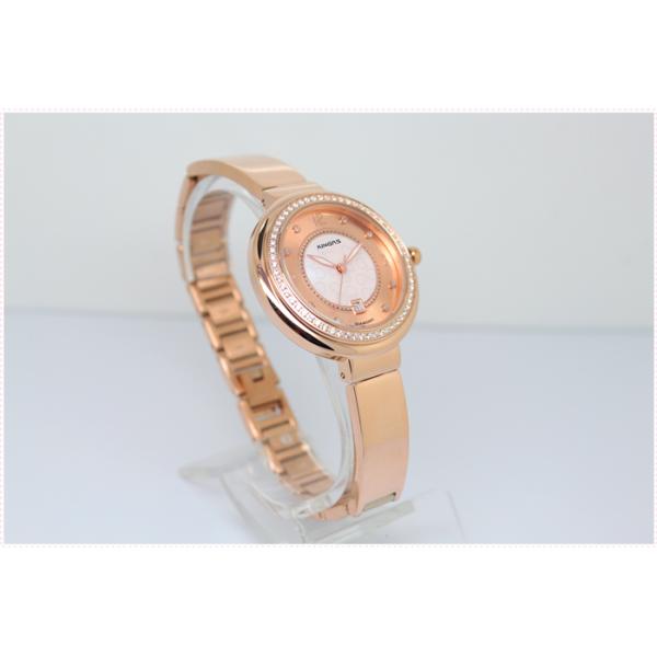 IP Gold Plating Fashion Ladies Fashion Watches , jewelry wrist watch Diamonds 34.0mm