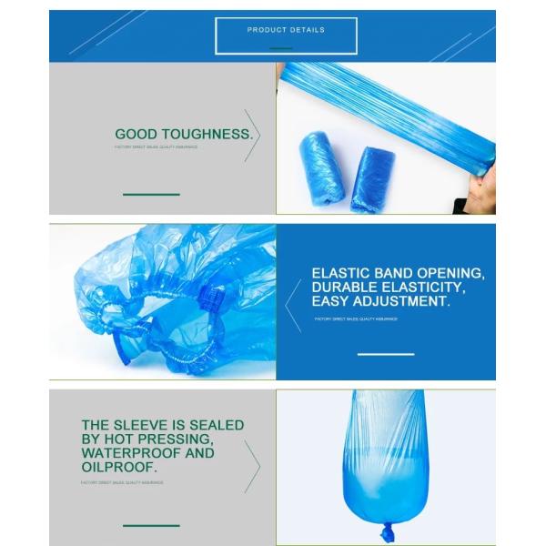 Surgical Water Resistant Disposable Protective Sleeves For Arms