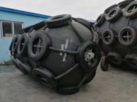 Material neumático de caucho de color negro flotante inflable certificado por CCS Yokohama Fender